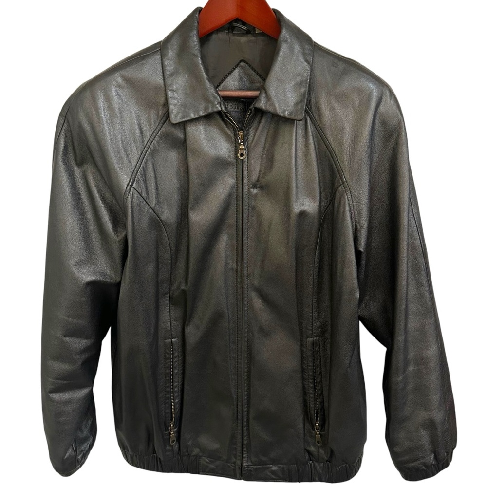 Preston & York Leather Jacket L